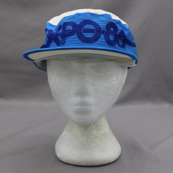 Expo 86 Painters Hat - All Over Print Official Merchandise - Stretch Fit - Picture 3 of 11